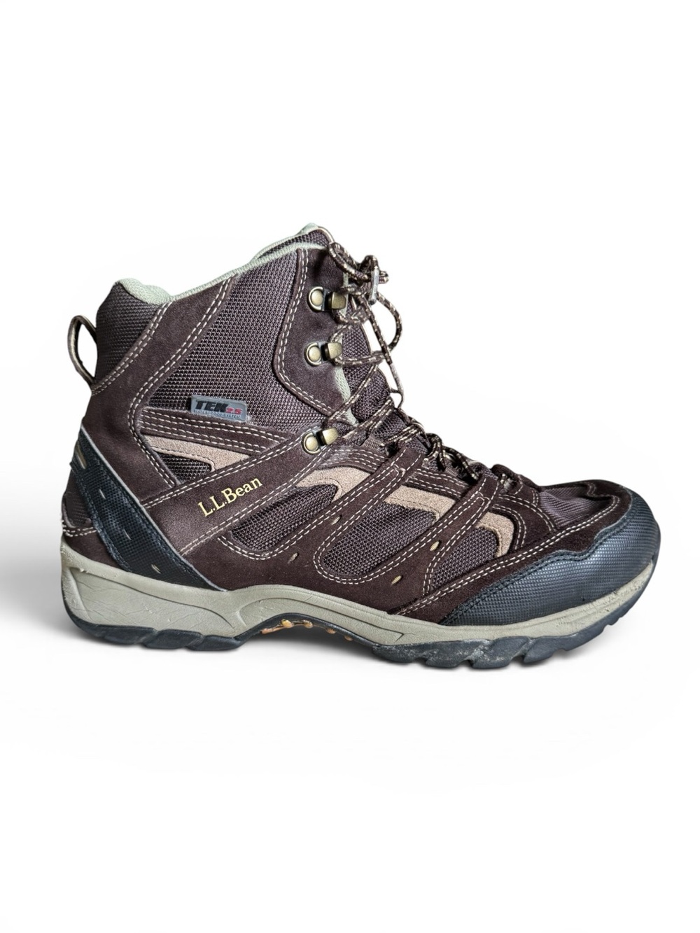 L.L. Bean TEK 2.5 Waterproof Hiking Boots Outdoor Shoes Brown Men’s 13 Wide